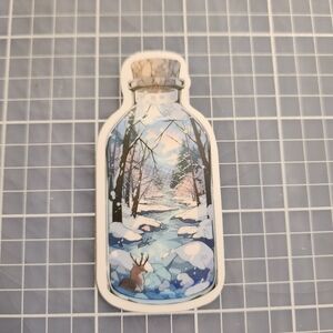 10 for $10 Stickers Winter River Nature